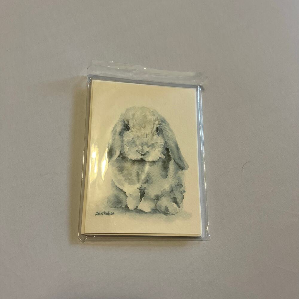 Susan Windsor | Fine Art Animal Print Stationery Set - 4 Blank Cards